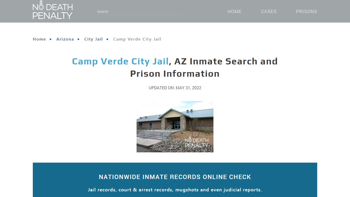 Camp Verde City Jail, AZ Inmate Search, Visitation, Phone ...